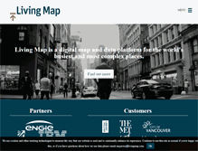 Tablet Screenshot of livingmap.com